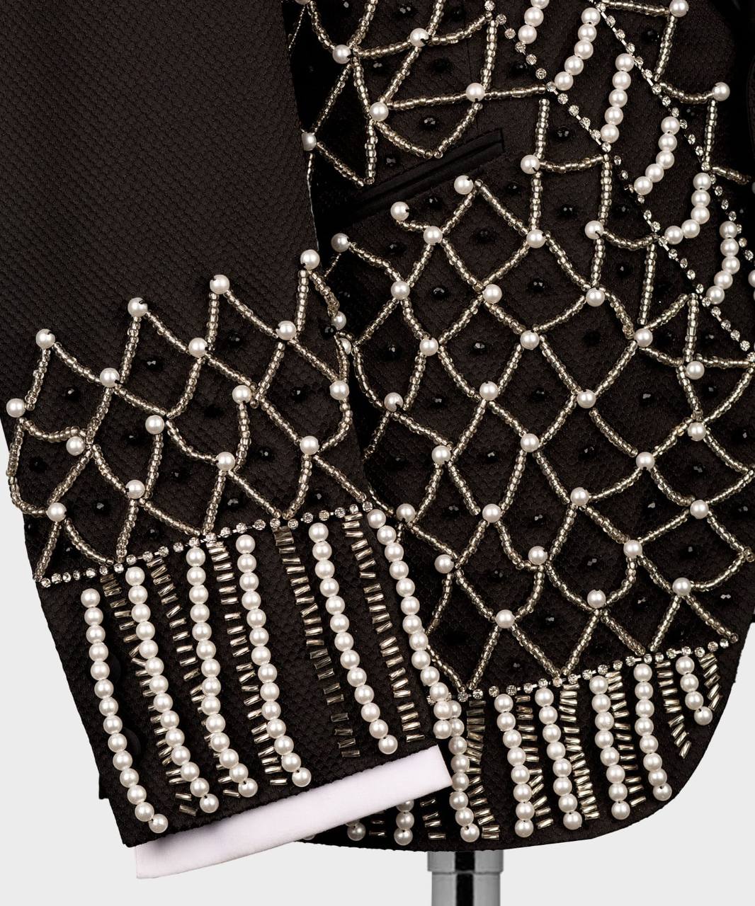 Exclusive Stone Embellished Tuxedo