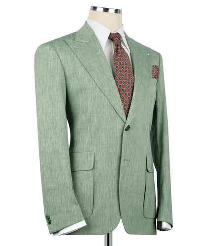 Linen Fabric Men’s Suit