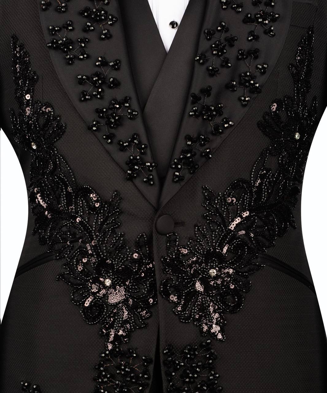 Exclusive Tuxedo With Custom Decoration