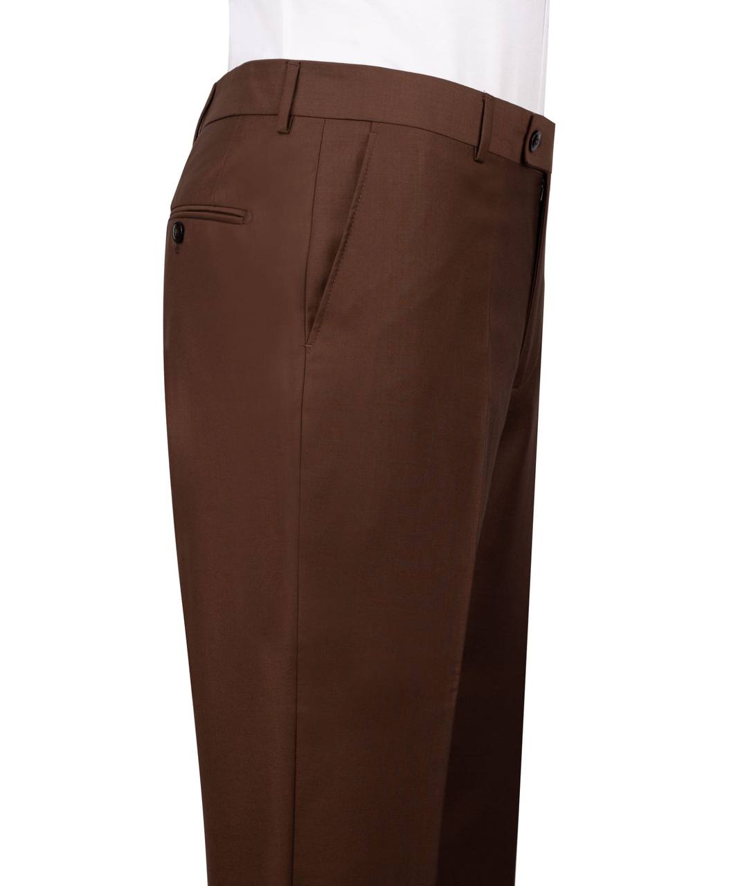 Chestnut Brown Double Breasted Suit