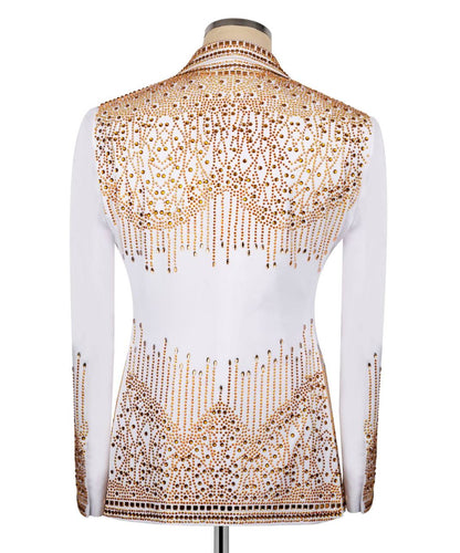 Exclusive Stone Embroidered Tuxedo