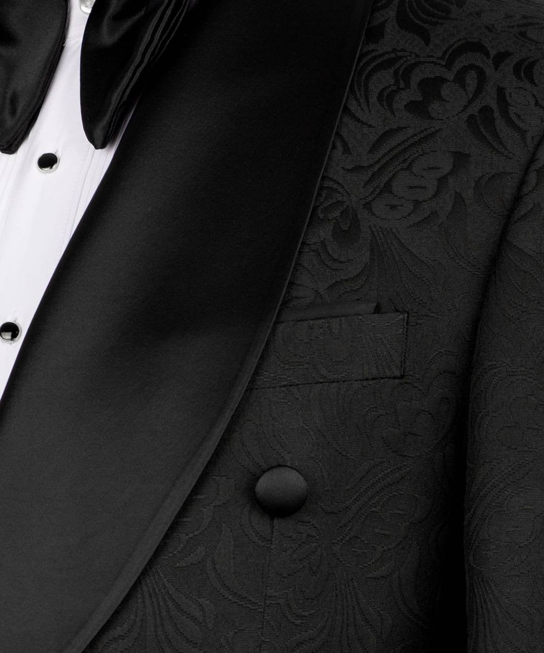 Black Paisley Shawl Tuxedo