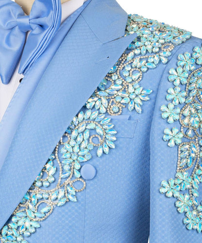 Rhinestone Embellished Tuxedo