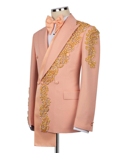 Rhinestone Embellished Tuxedo