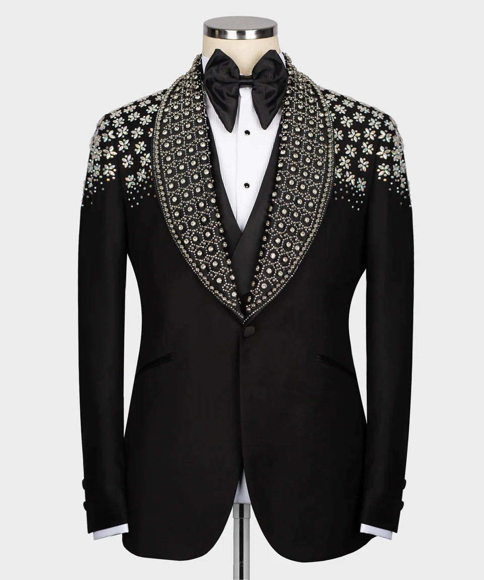 Exclusive Stone Embroıdered Tuxedo