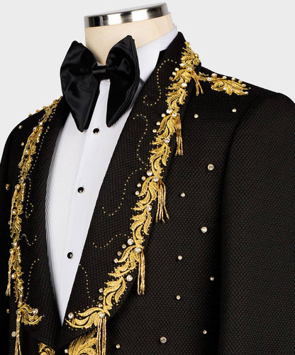 Exclusive Pattern Embroidered Tuxedo