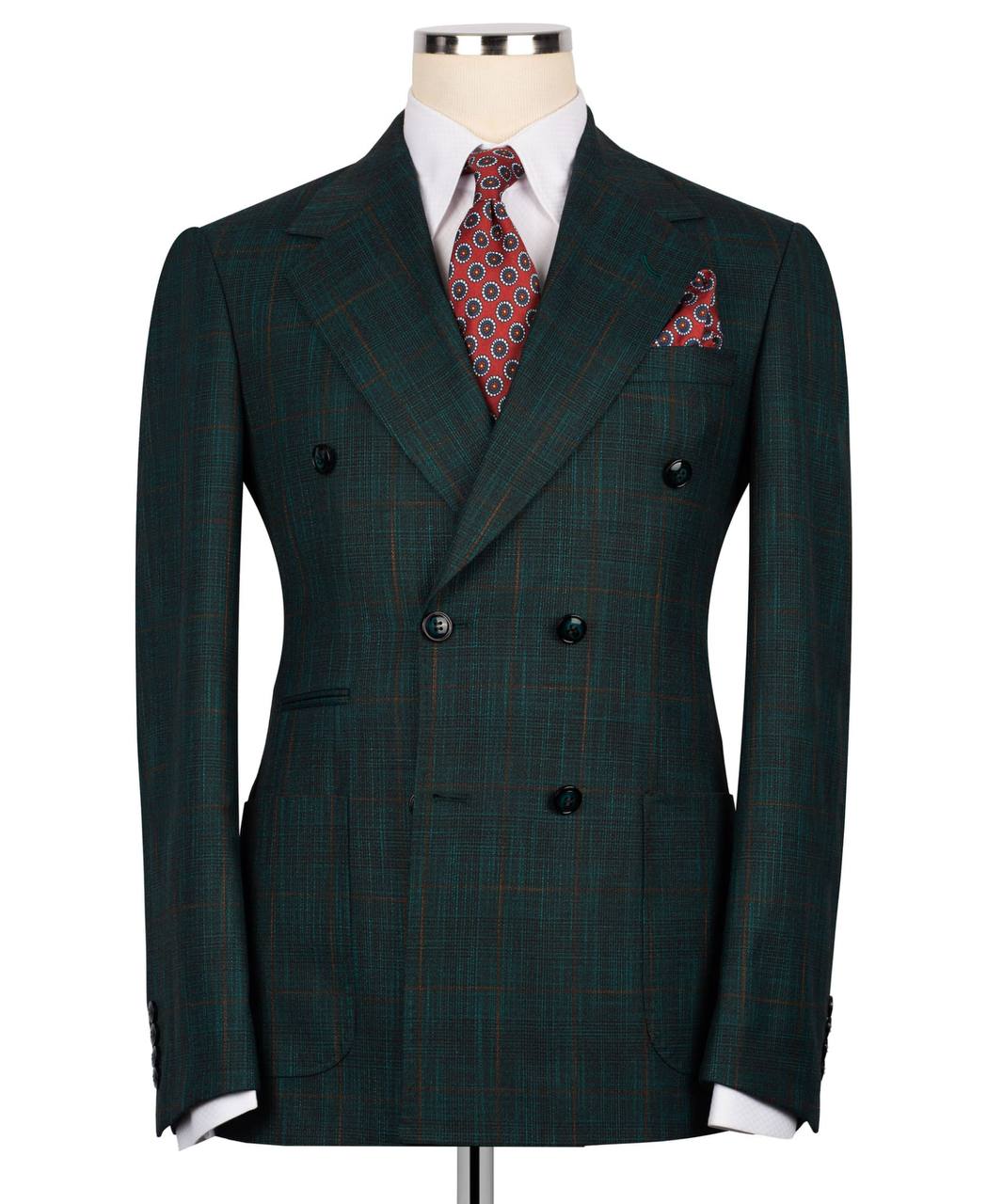 MUZE×el conducotrH DOUBLE BREASTED JKT Double Breasted Mens's Suits – MUGOZA