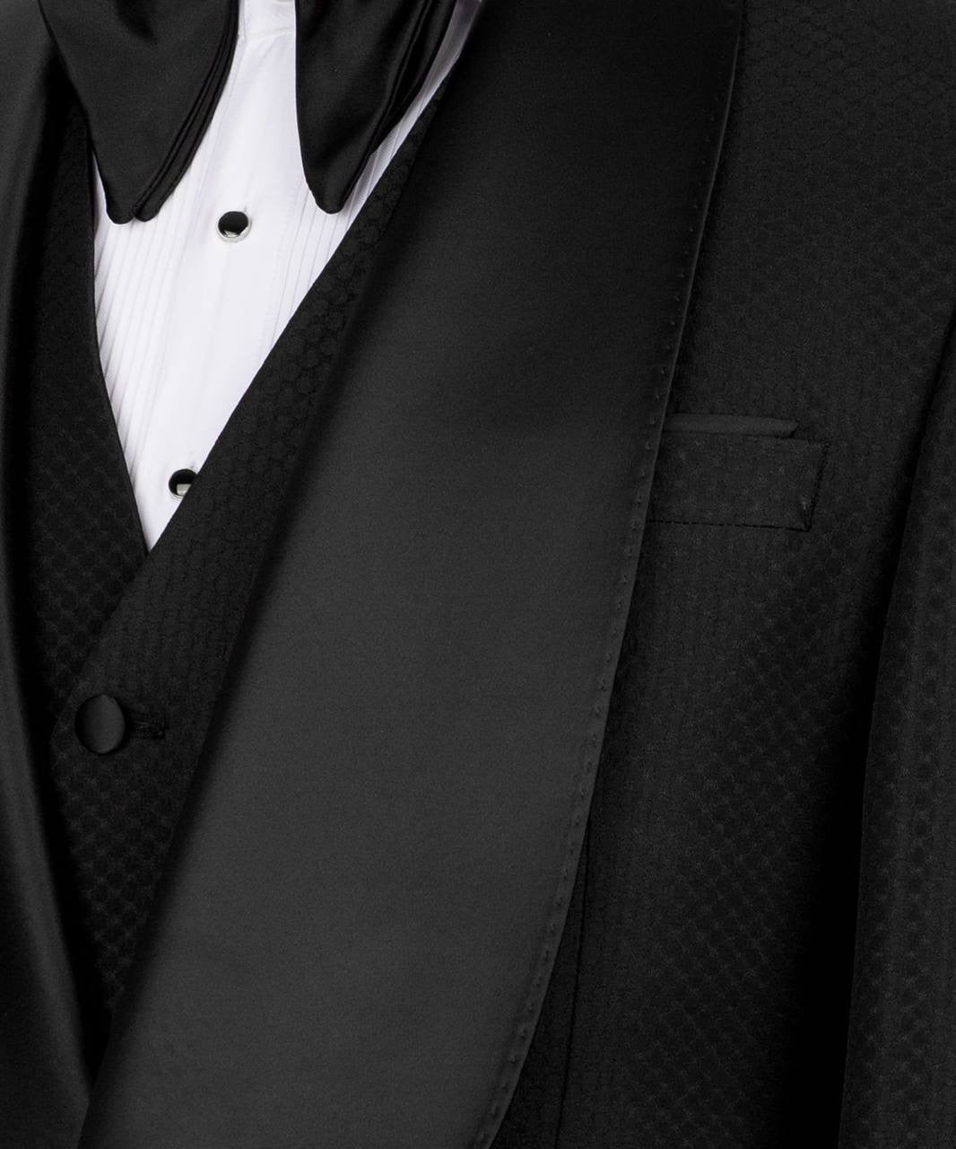 Custom Collar Black Tuxedo