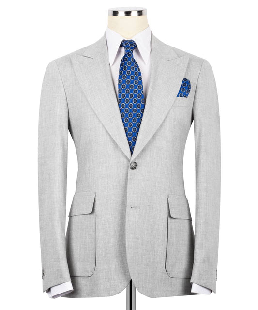 Linen Fabric Men’s Suit