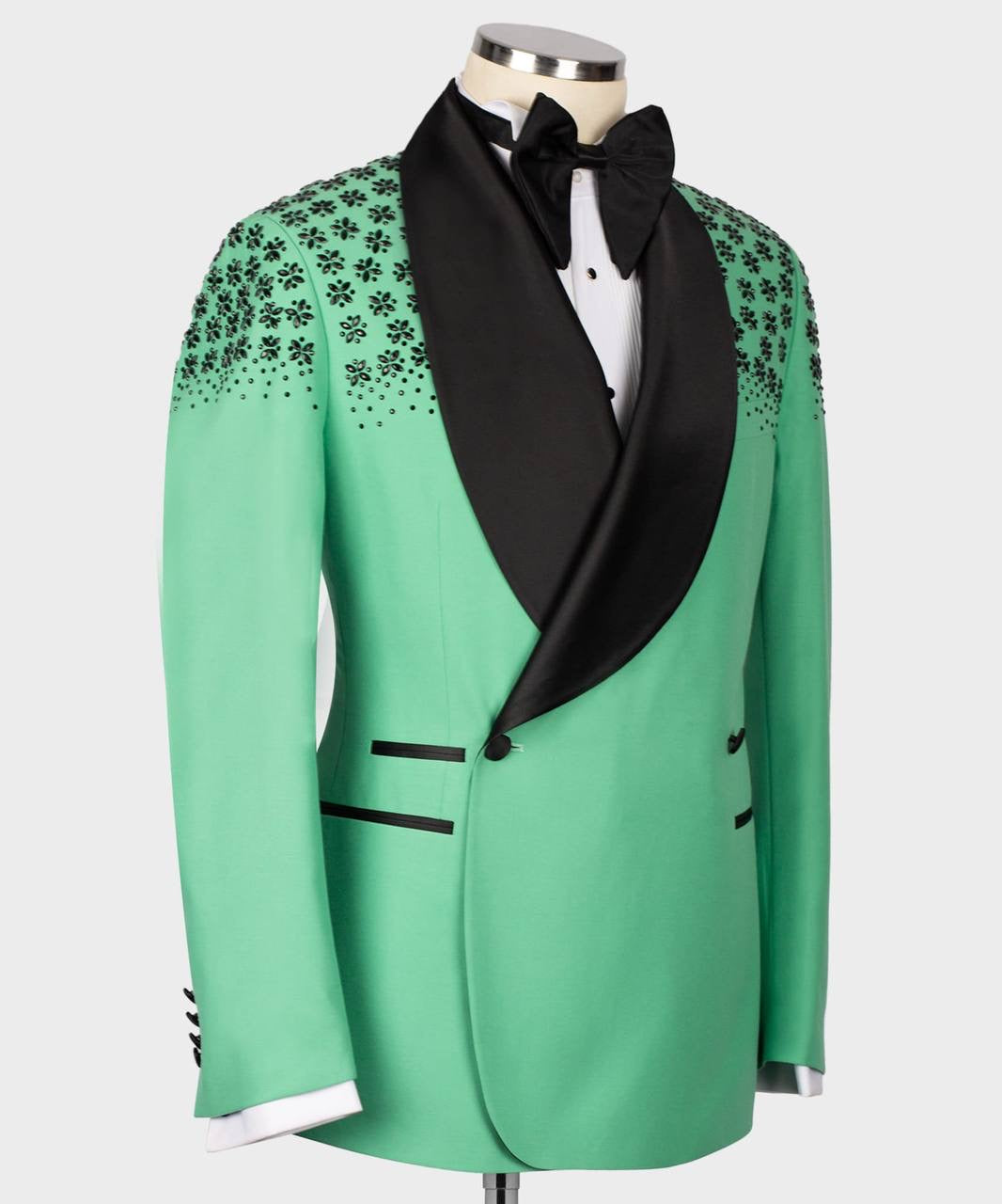 Exclusive Tuxedo With Satin Lapel
