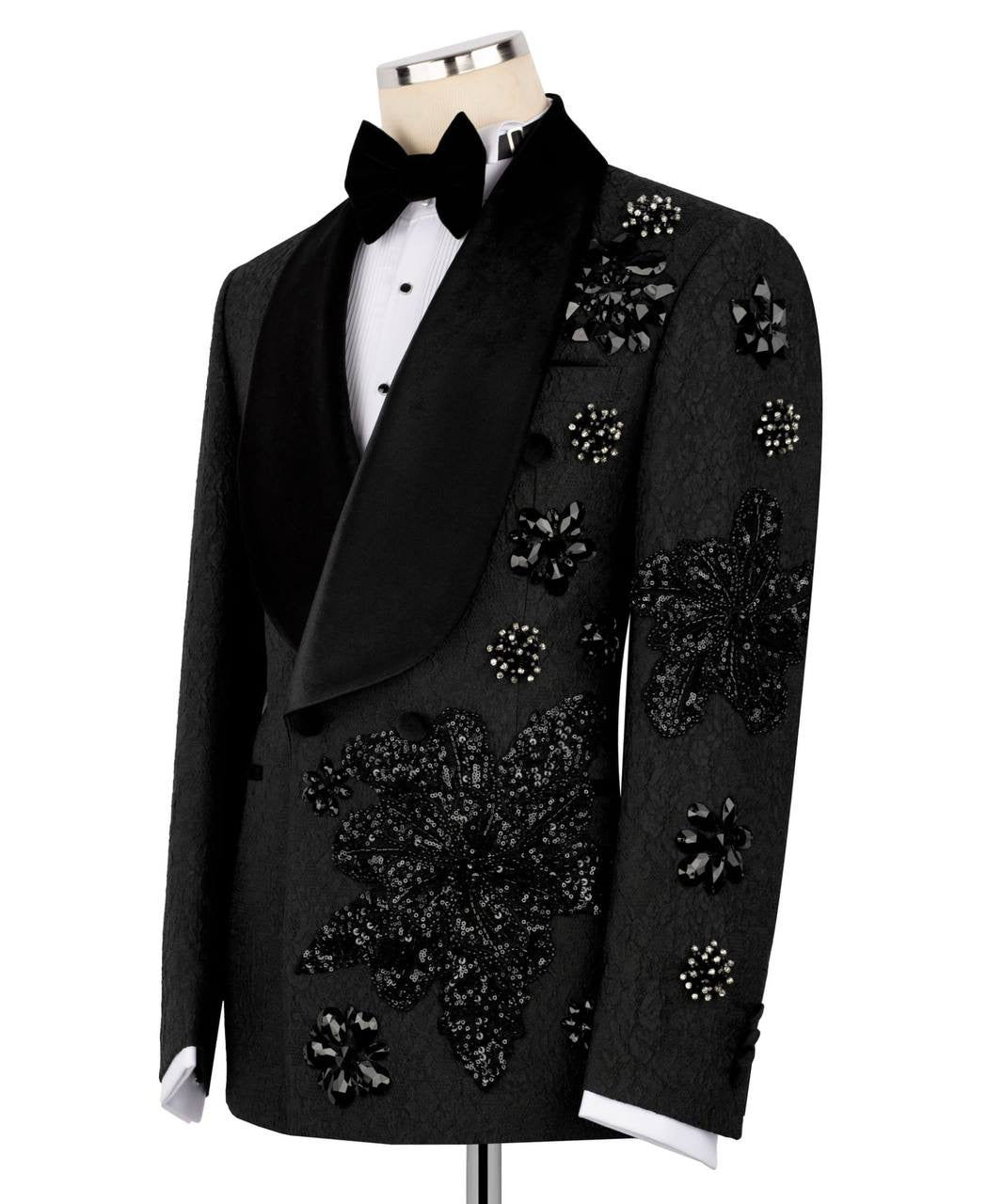 Custom Stone Embellished Tuxedo
