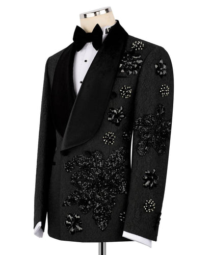 Custom Stone Embellished Tuxedo