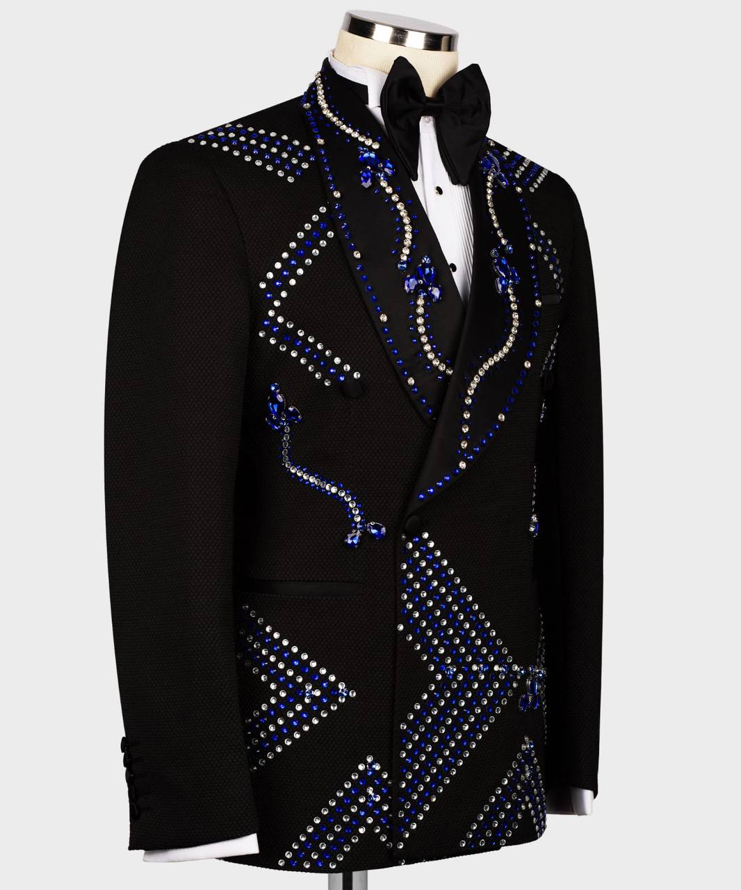 Exclusive Stone Embellished Tuxedo