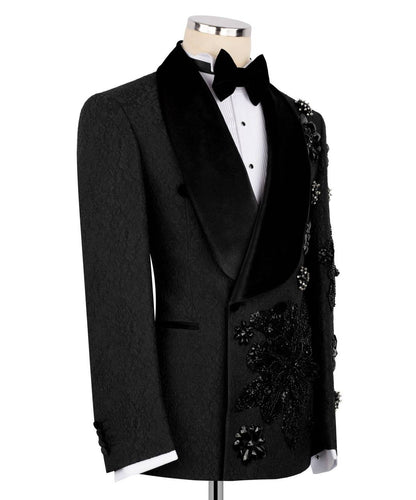 Custom Stone Embellished Tuxedo