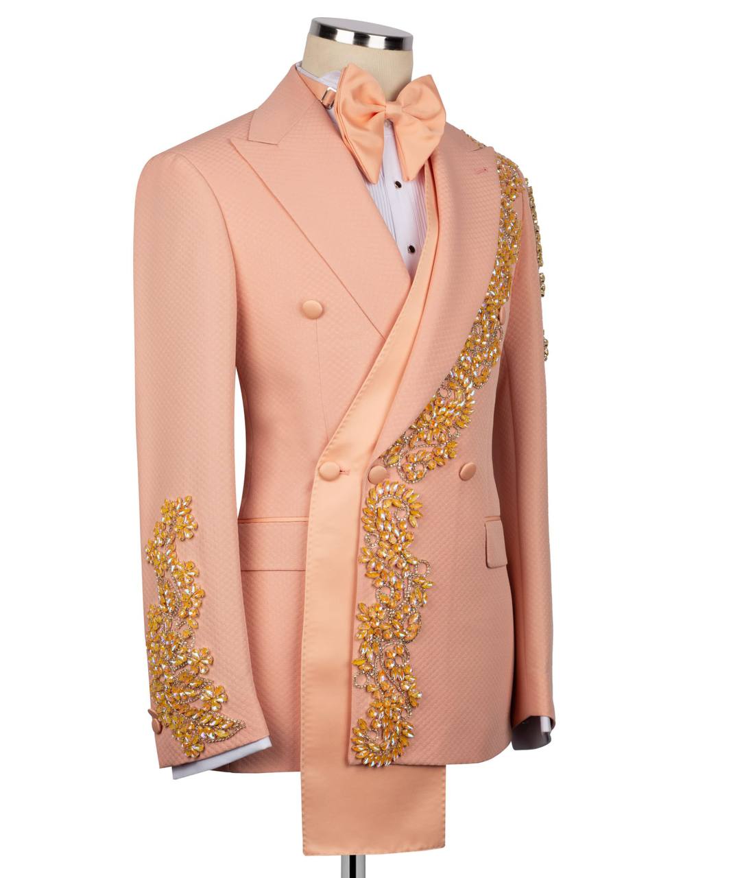Rhinestone Embellished Tuxedo