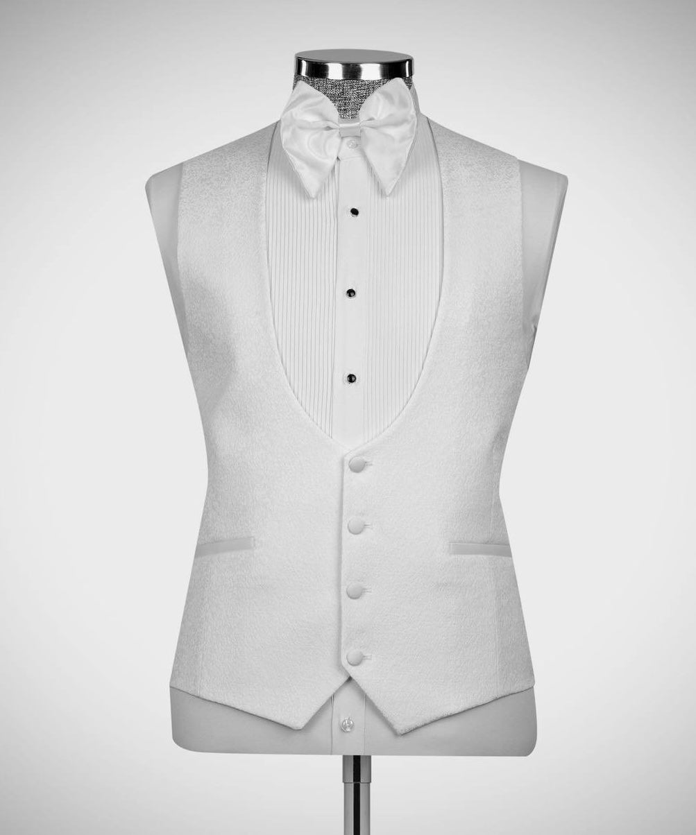 Classic White Tuxedo Set