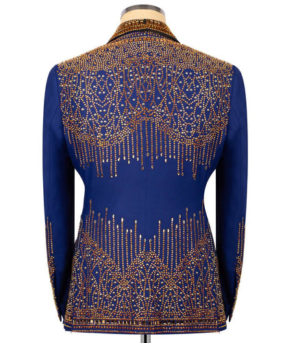 Exclusive Stone Embroidered Tuxedo