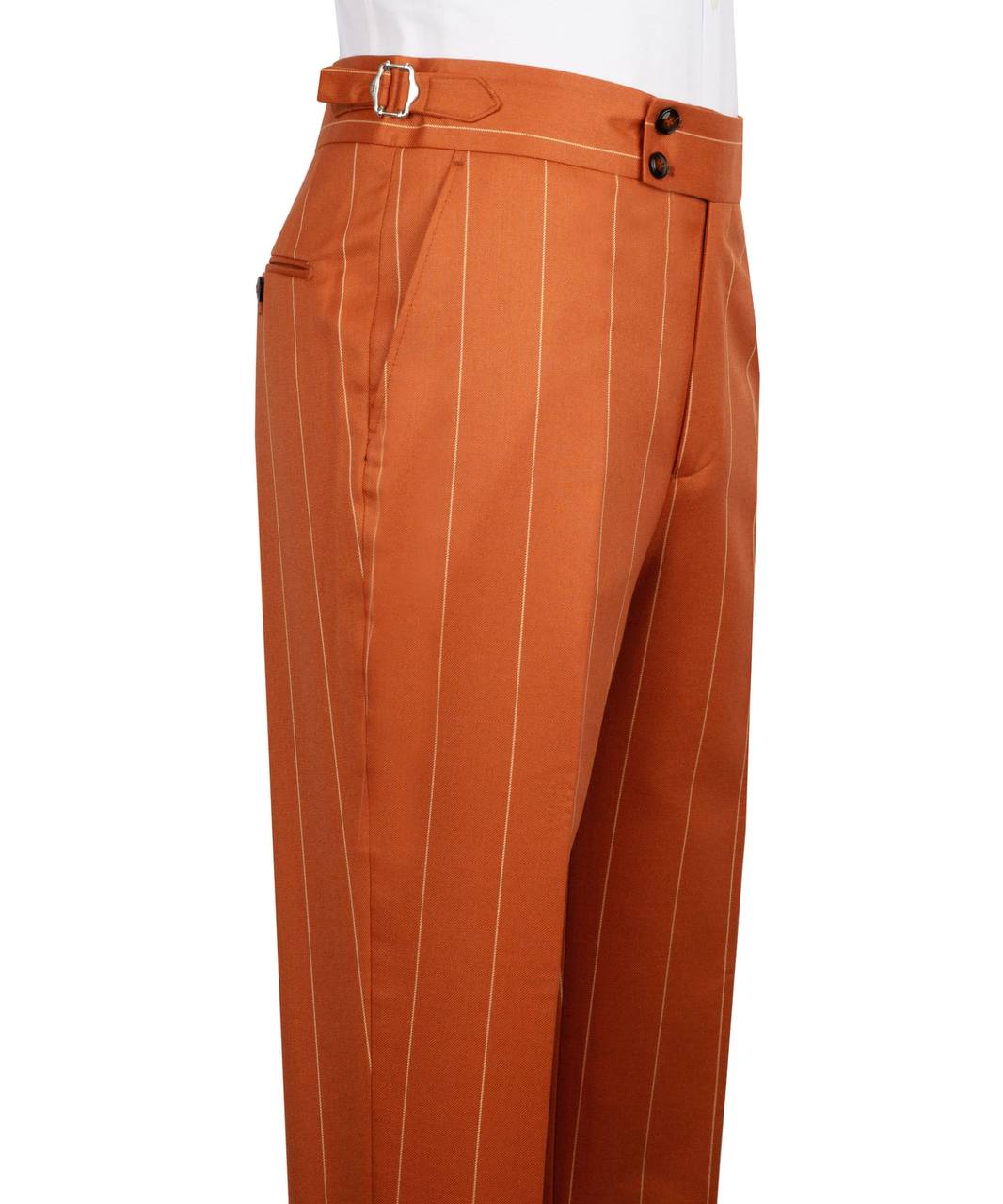 Pinstripe Double Breasted Suit