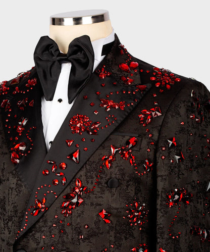 Exclusive Stone Ornament Tuxedo