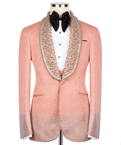 Custom Rhinestone Embellished Tuxedo