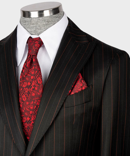 Classic Striped Three Piece Suit