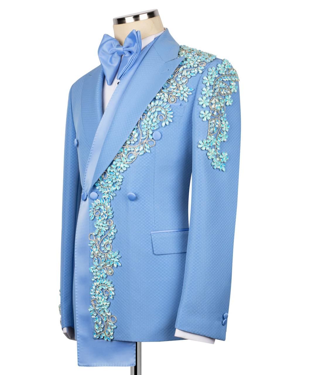 Rhinestone Embellished Tuxedo