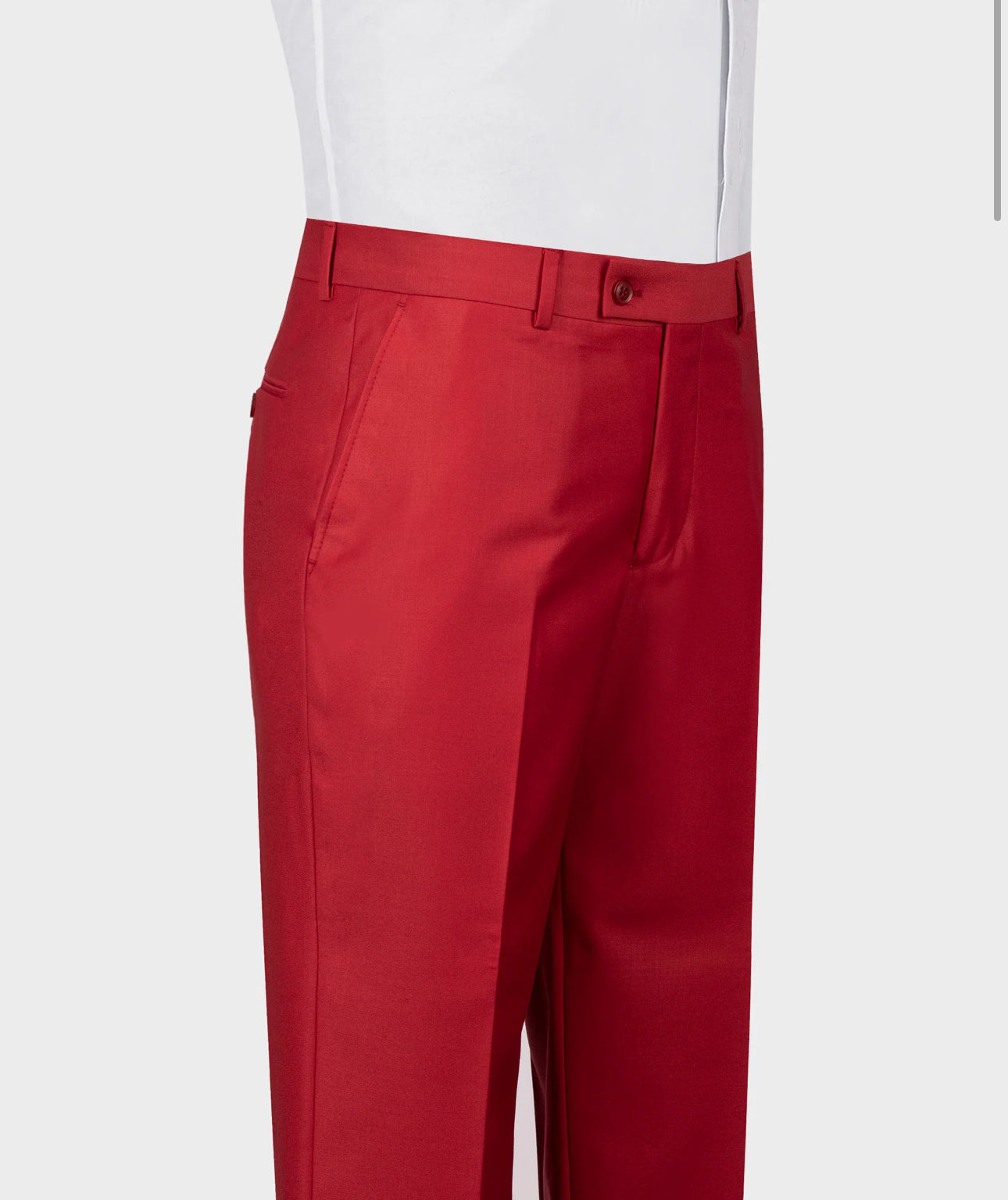 Traje clásico cruzado
