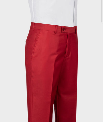 Traje clásico cruzado