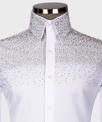 Jewelry Ornament White Shirt