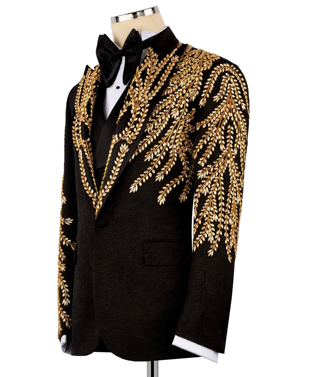 Premium Crystal Embellished Tuxedo