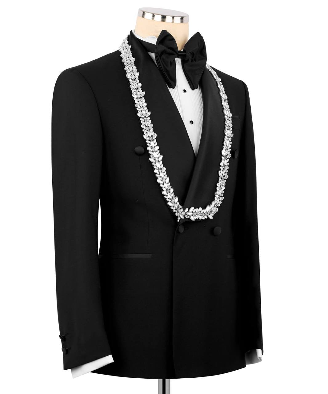 Embellished Black Tuxedo
