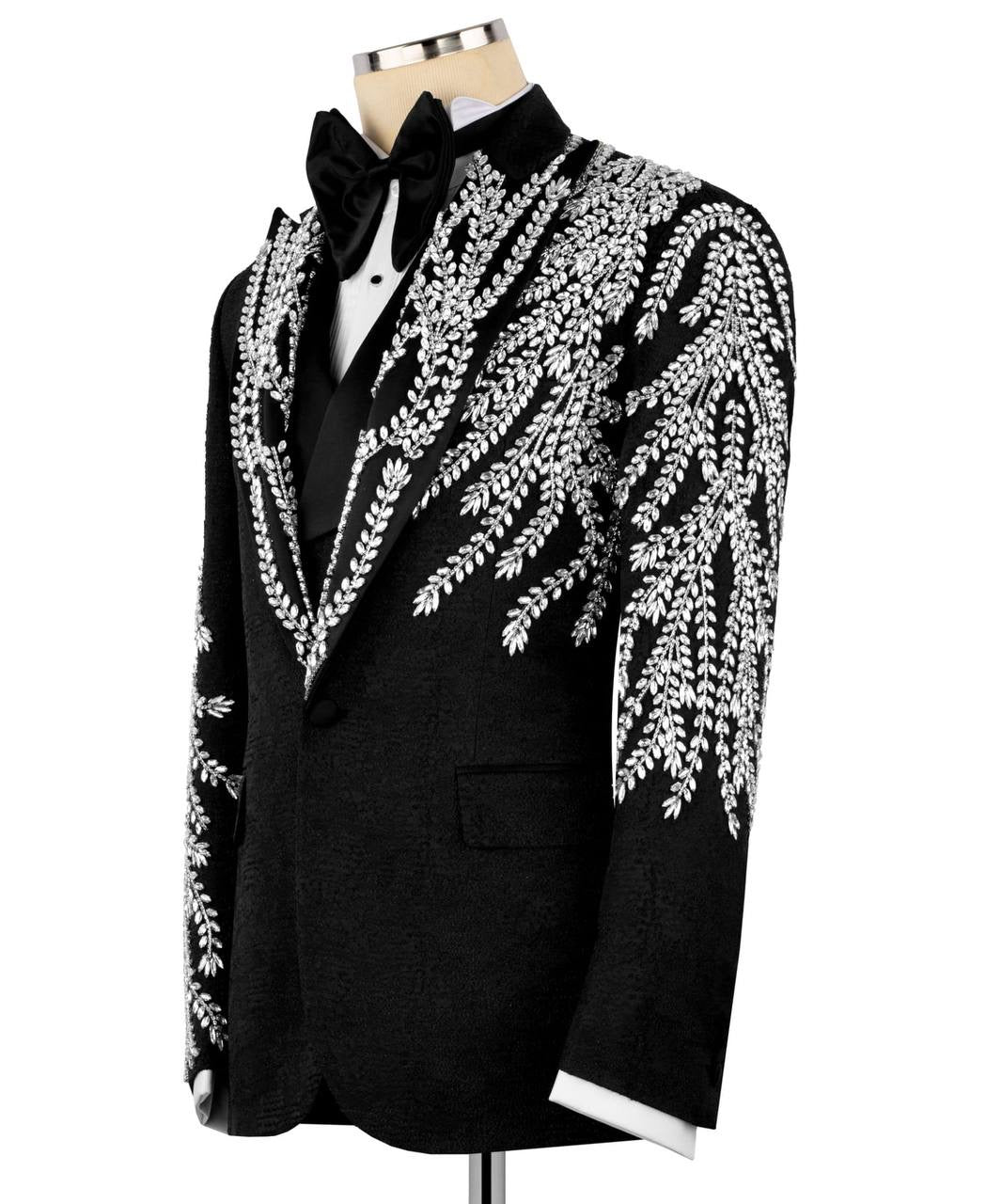 Premium Crystal Embellished Tuxedo