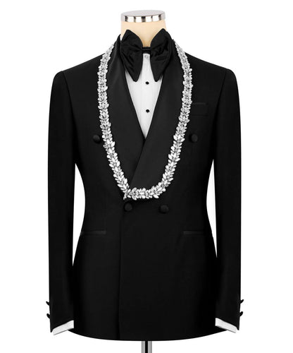 Embellished Black Tuxedo