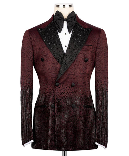 Designer Rhinestone Tuxedo