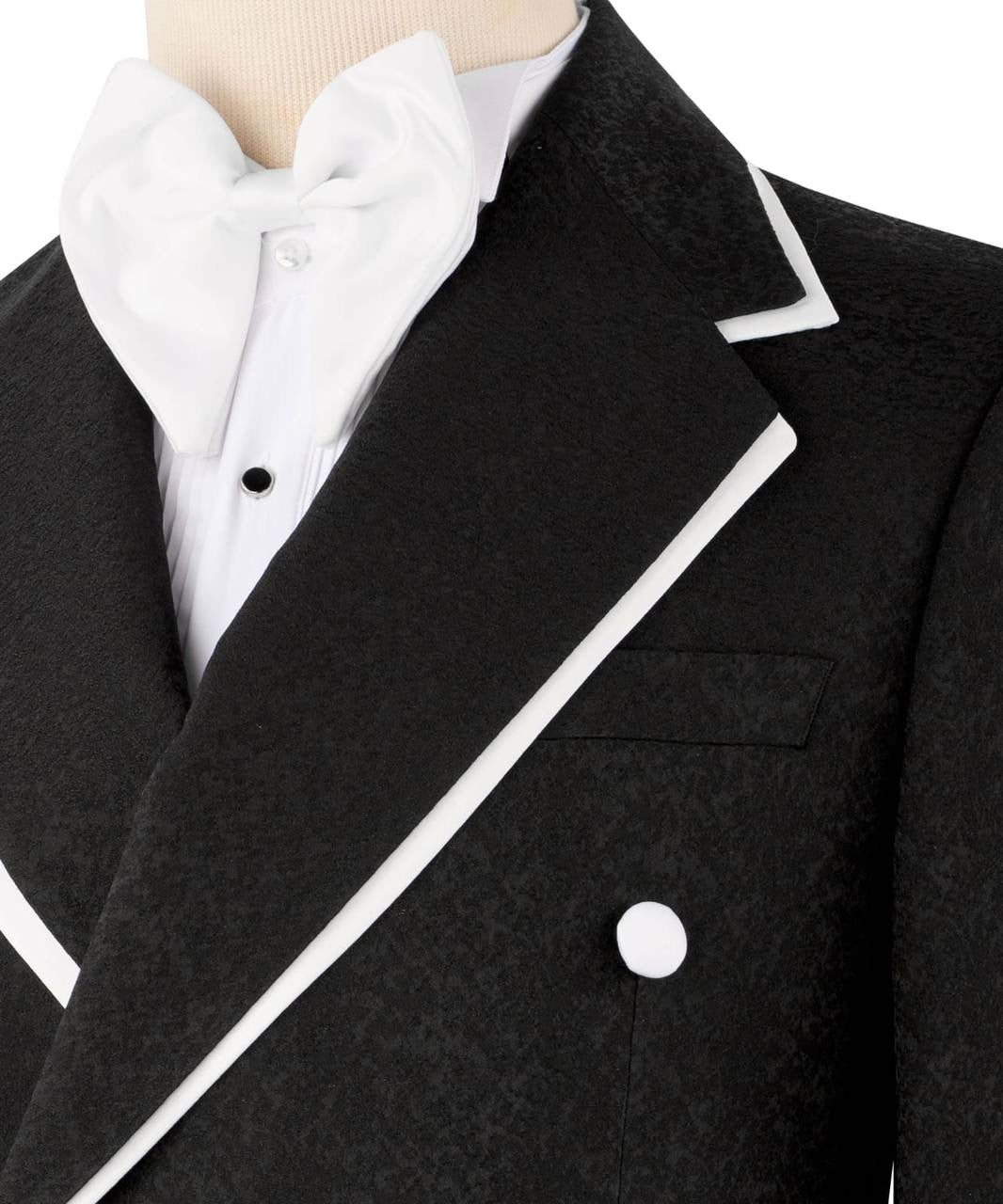 Double Breasted Black Tuxedo