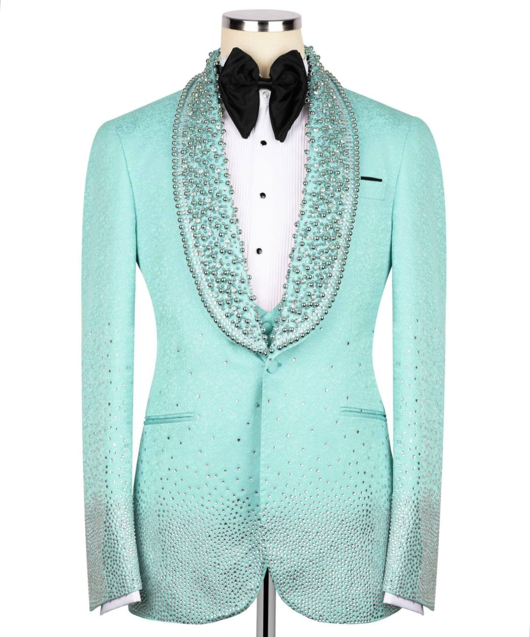 Custom Rhinestone Embellished Tuxedo
