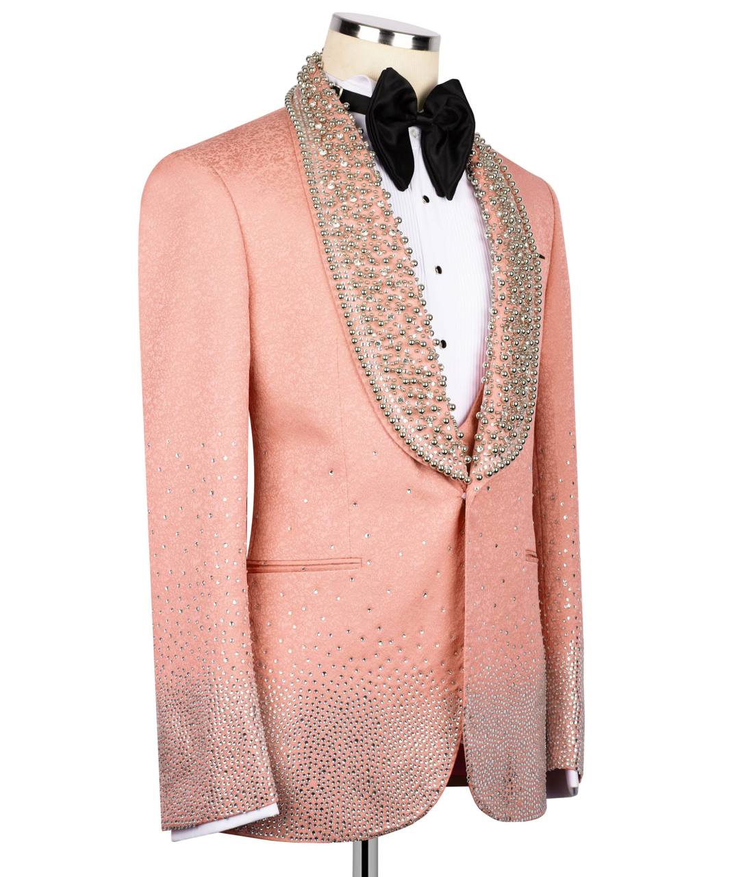 Custom Rhinestone Embellished Tuxedo