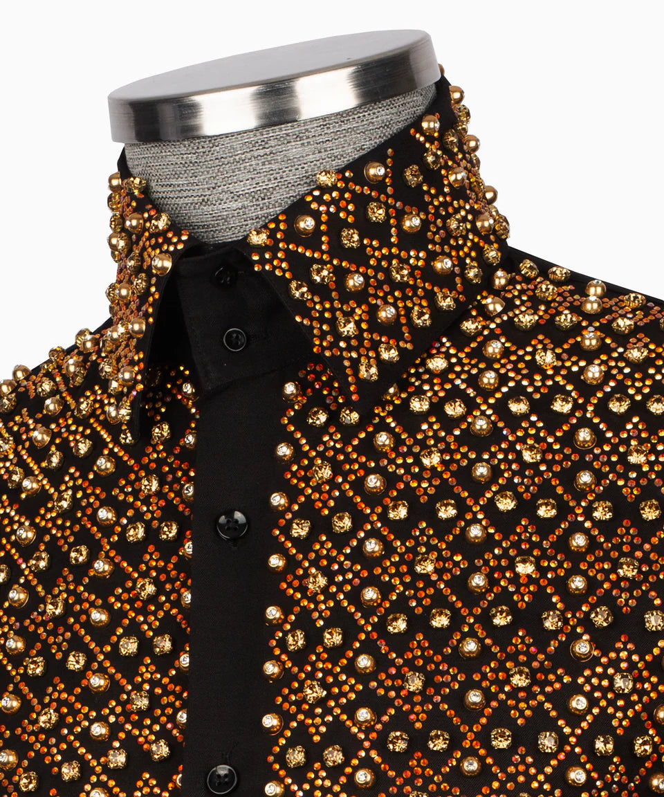 Crystal Embellished Shirt