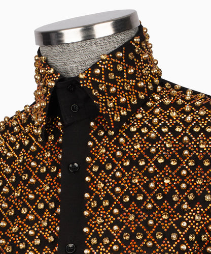 Crystal Embellished Shirt