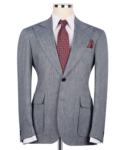 Linen Fabric Men’s Suit