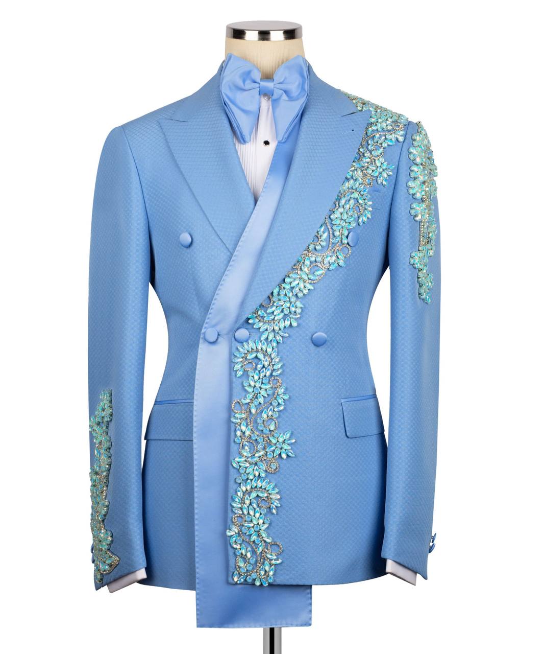 Rhinestone Embellished Tuxedo