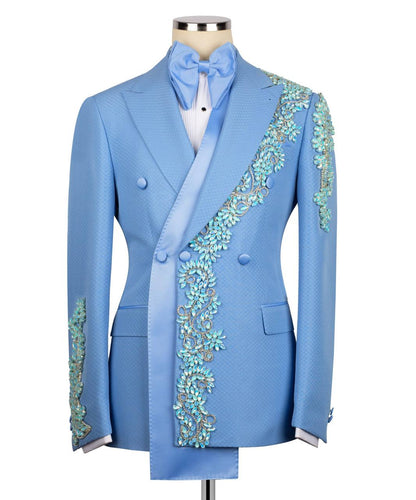 Rhinestone Embellished Tuxedo