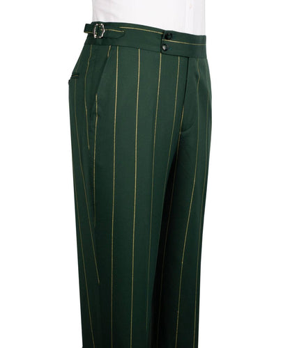 Pinstripe Double Breasted Suit