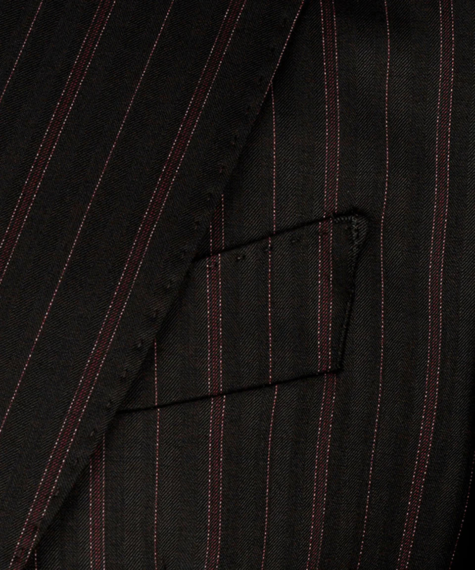 Classic Striped Three Piece Suit