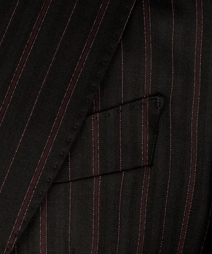 Classic Striped Three Piece Suit
