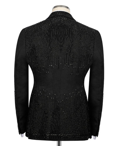 Exclusive Stone Embroidered Tuxedo