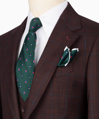 Plaid Three Piece Suit