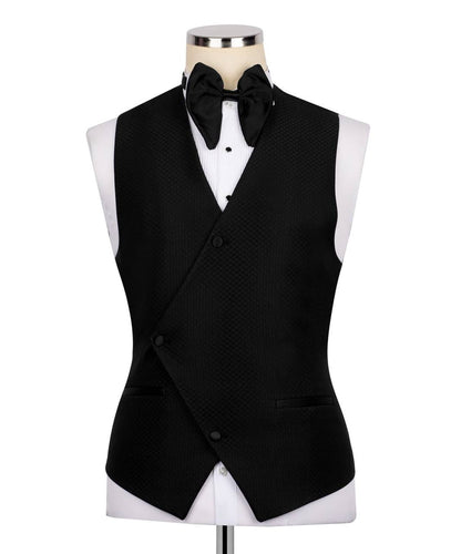 Custom Collar Black Tuxedo
