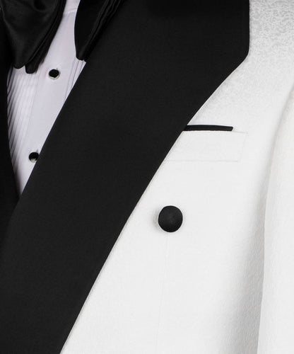 Two Piece Tuxedo with Custom Collar Design
