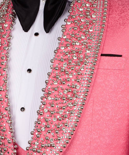 Custom Rhinestone Embellished Tuxedo